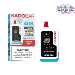 Bomb Pop Kado Bar NI 40K Puffs Ice+Nic Control