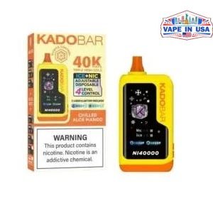 Chilled Aloe Mango – Kado Bar NI 40K Puffs – Ice+Nic Control