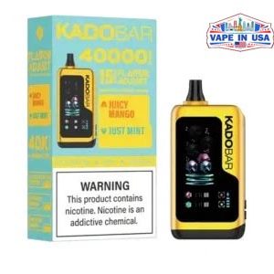 Juicy Mango + Just Mint Kado Bar NI 40K Puffs – Ice+Nic Control