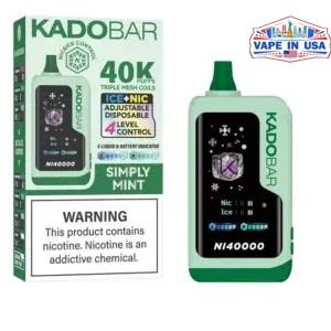 Simply Mint Kado Bar NI 40K Puffs Ice+Nic Control