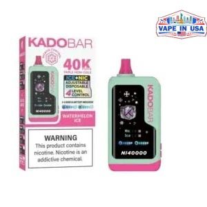 Watermelon Ice – Kado Bar NI 40K Puffs – Ice+Nic Control
